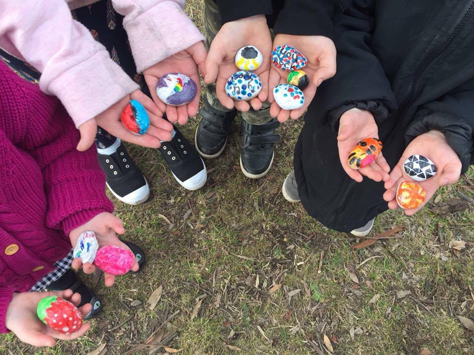 Painted rock treasure hunt takes over Tasmania - ABC listen