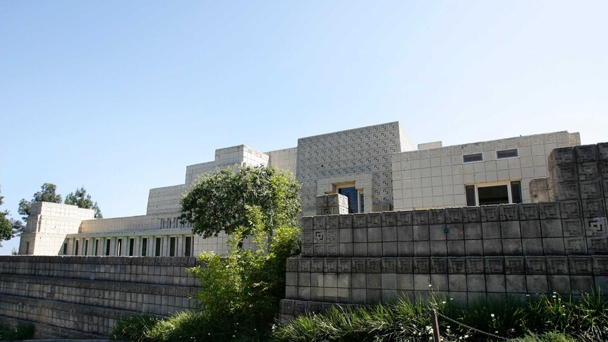 Ennis House is  Frank Lloyd Wright's famed, long-endangered 6,000-square-foot in Los Angeles estate.