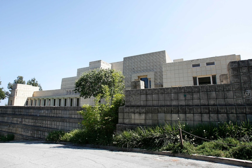 Ennis House is  Frank Lloyd Wright's famed, long-endangered 6,000-square-foot in Los Angeles estate.