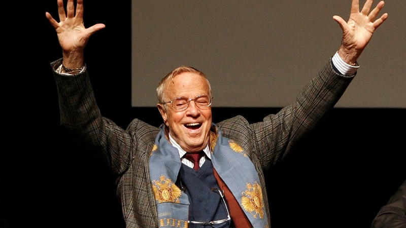 Franco Zeffirelli is shown in this Friday Oct. 16, 2009 file photo, in Rome.