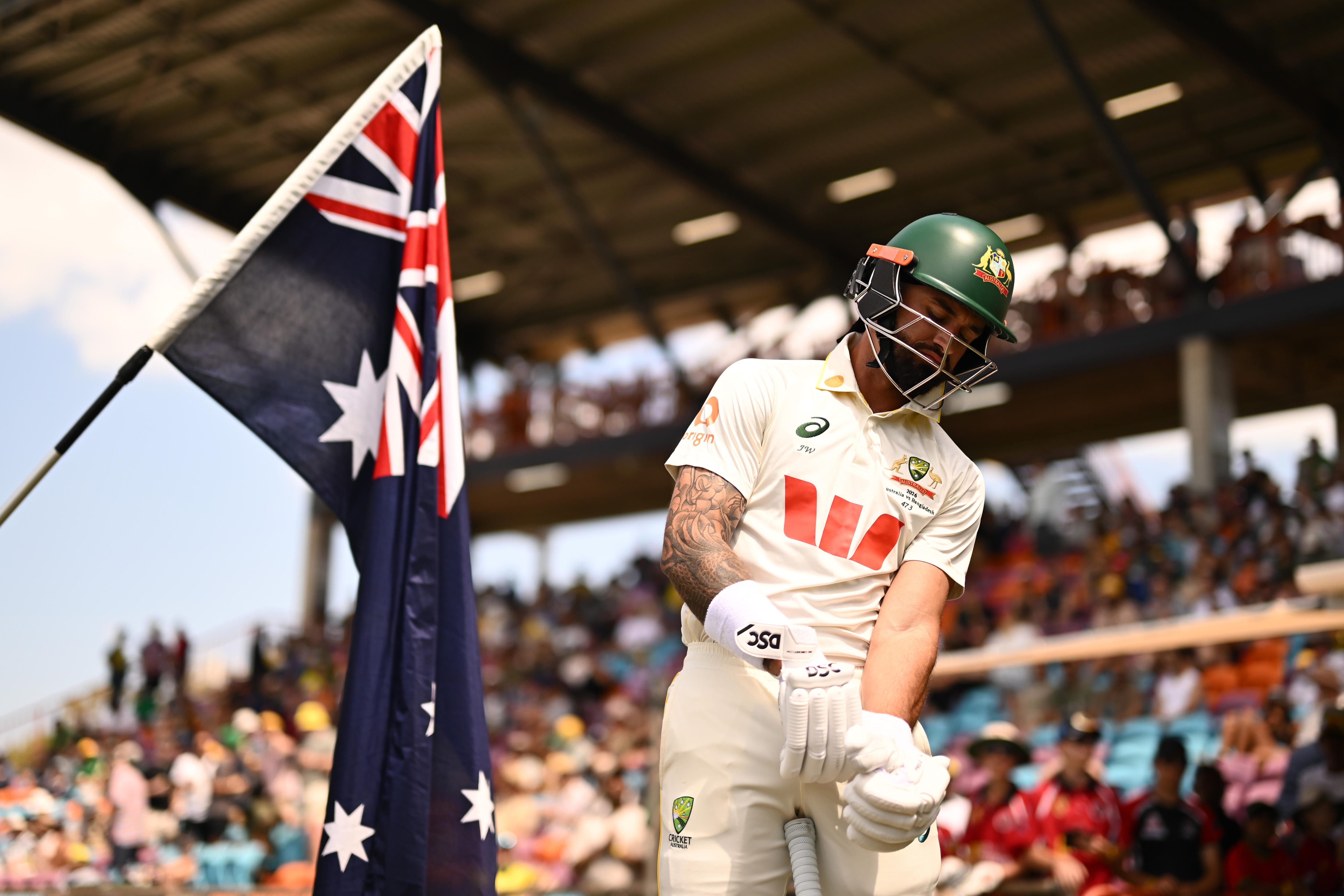 Jake Weatherald dropped from Australia Test cricket squad after loss to Bangladesh