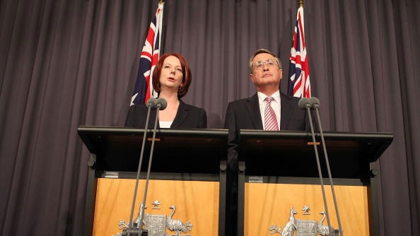 Julia Gillard and Wayne Swan