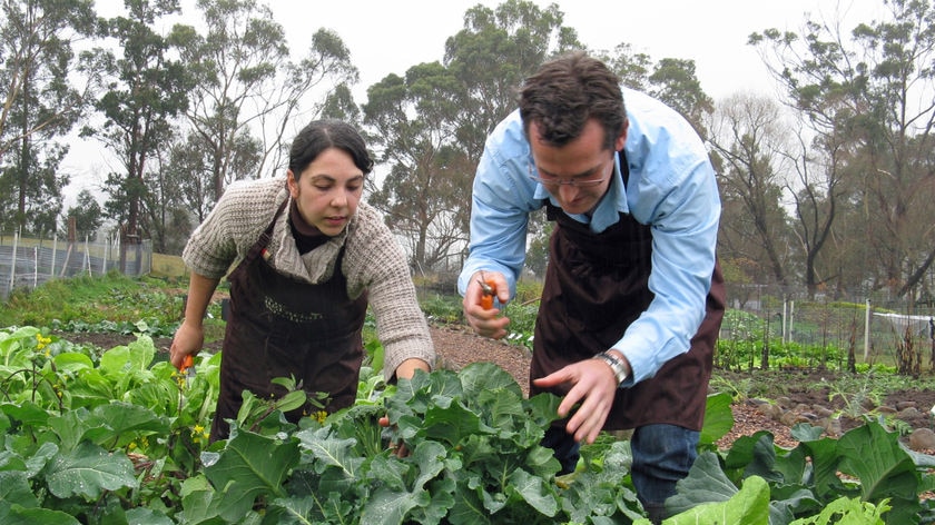 Sabrine and Rodney Dunne operate a farm cooking school in southern Tasmania.