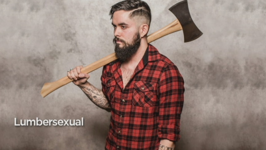 Lumbersexual man