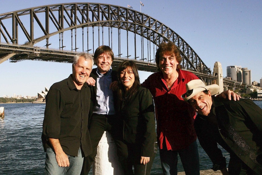 Daryl Braithwaite, John Paul Young, Ally Fowler, Jon English, and Molly Meldrum