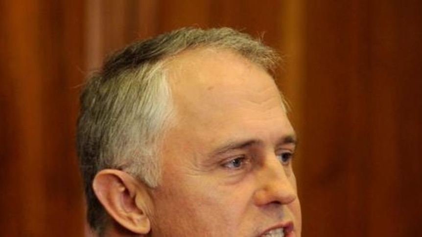 Opposition Leader Malcolm Turnbull