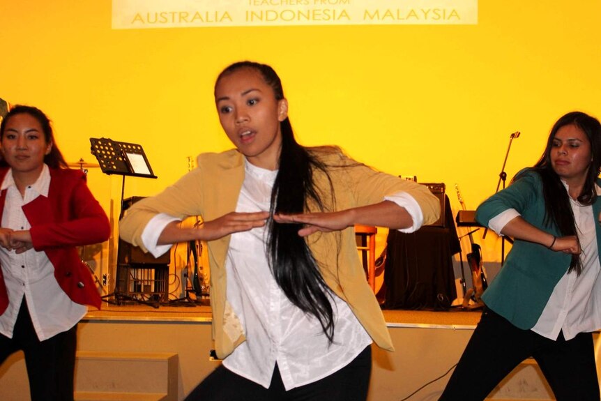 Dancers from Malaysia performing at Embassy Church