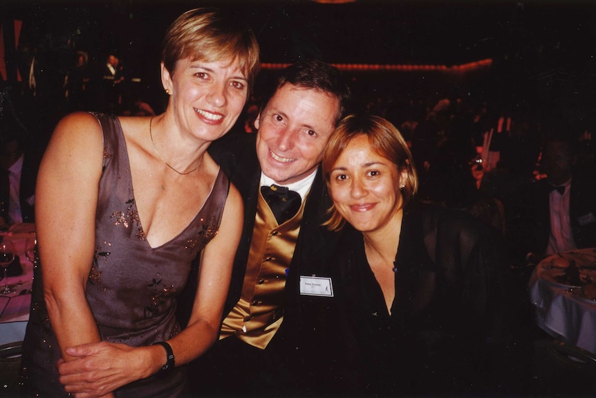 Liz Jackson, Peter Cronau and Lin Buckfield smile at the camera