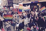 Marriage equality rally in Adelaide