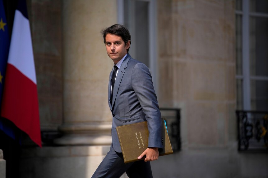 French Education Minister Gabriel Attal