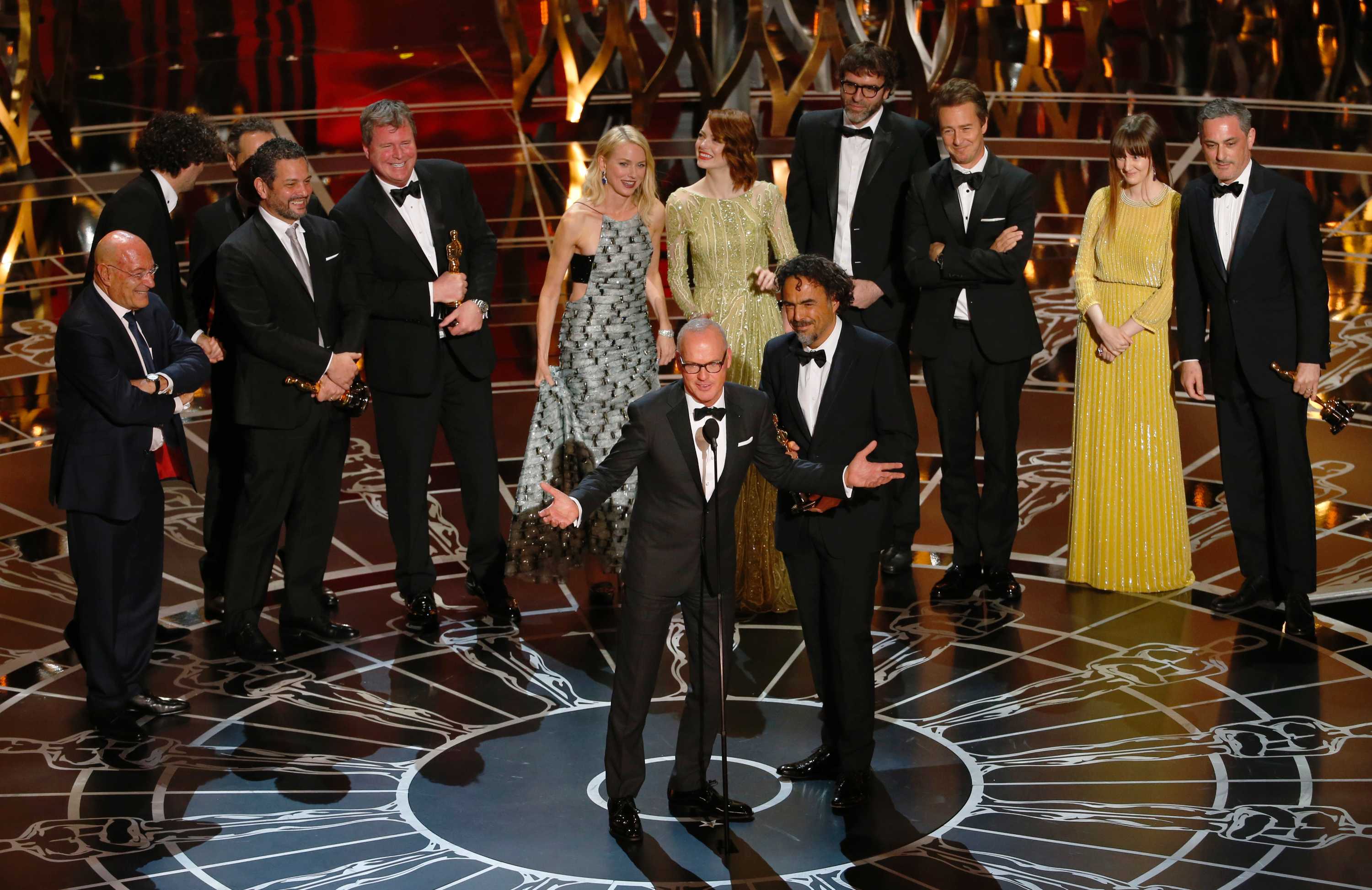 Oscars 2015 Birdman wins Academy Awards for best picture and director