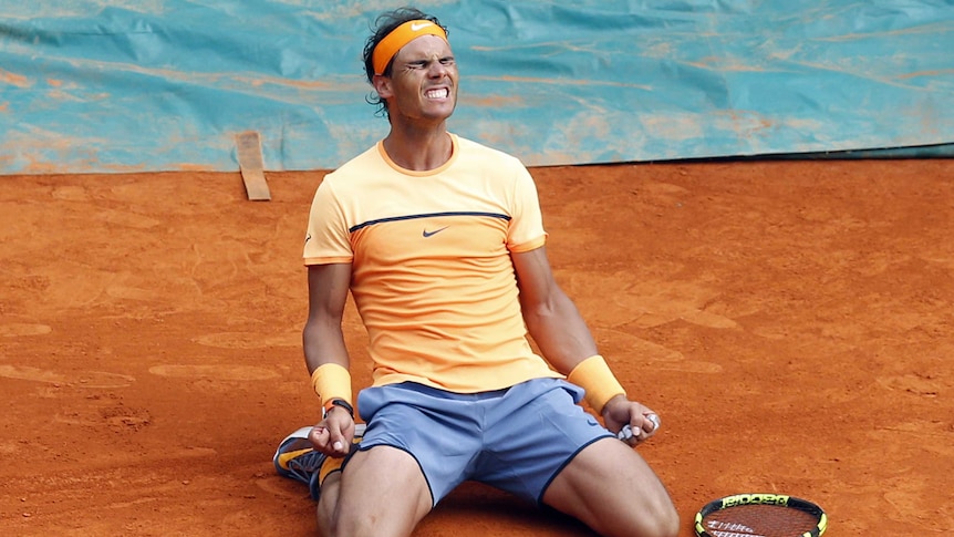 Nadal celebrates Monte Carlo title win