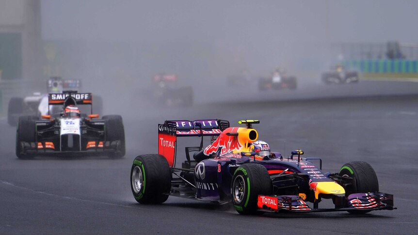Ricciardo races at Hungarian Grand Prix