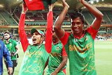 Bangladesh celebrates World Cup win over England