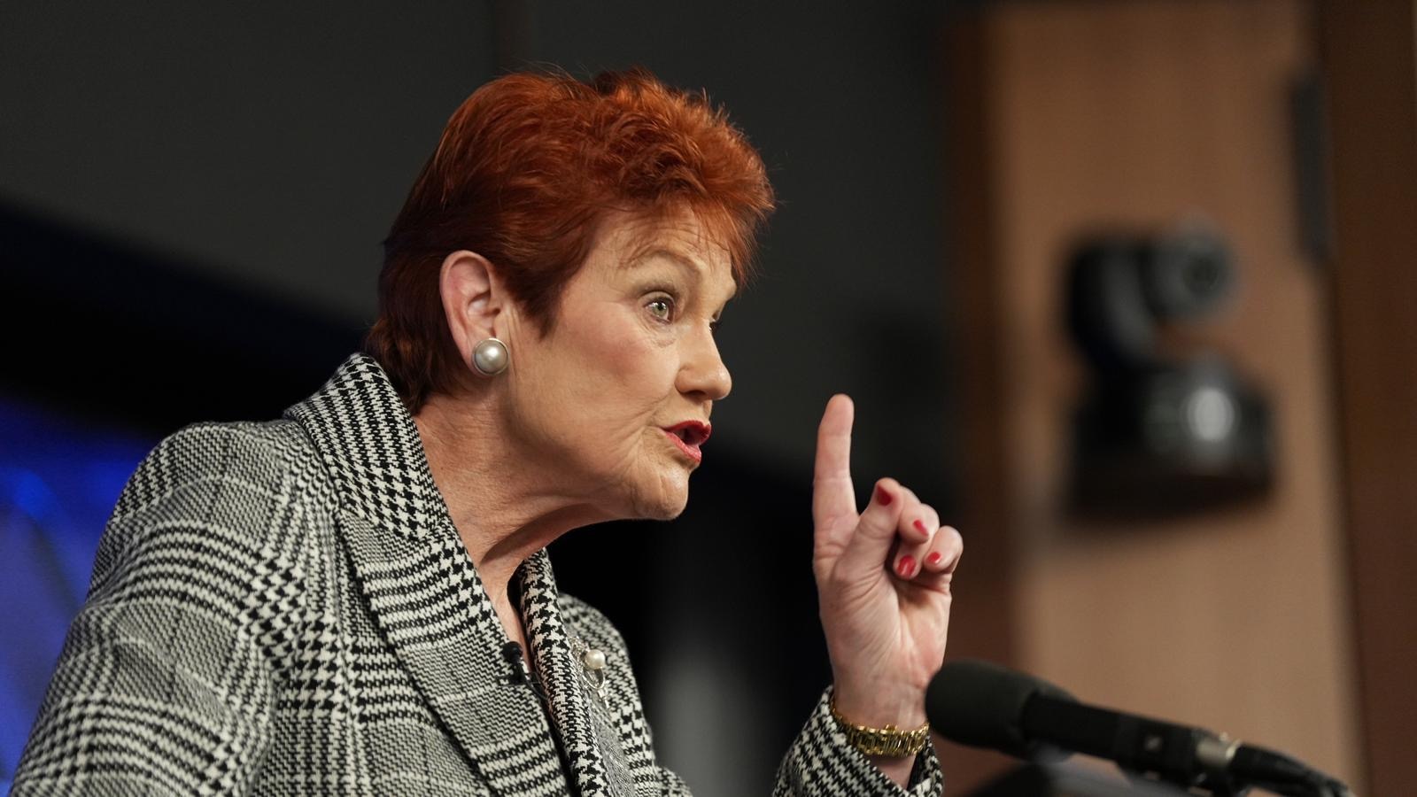 Pauline Hanson Declares Multiculturalism a 'Failed Policy' at Press Club