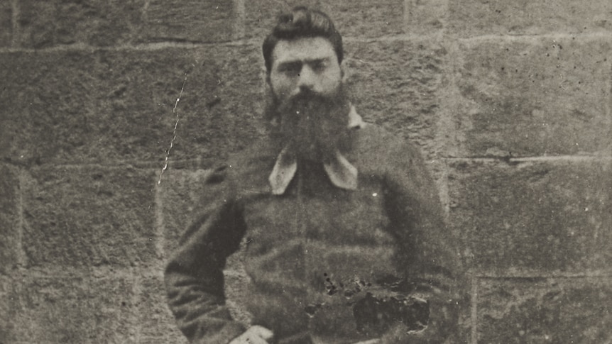Ned Kelly in chains