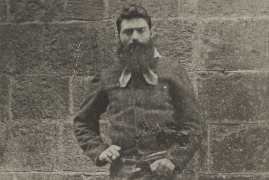 Ned Kelly in chains