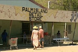 TV still of Palm Island Retail Store on Palm Island, off Townsville in north Qld, in 2005.