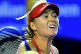 Sharapova returns a shot at Australian Open