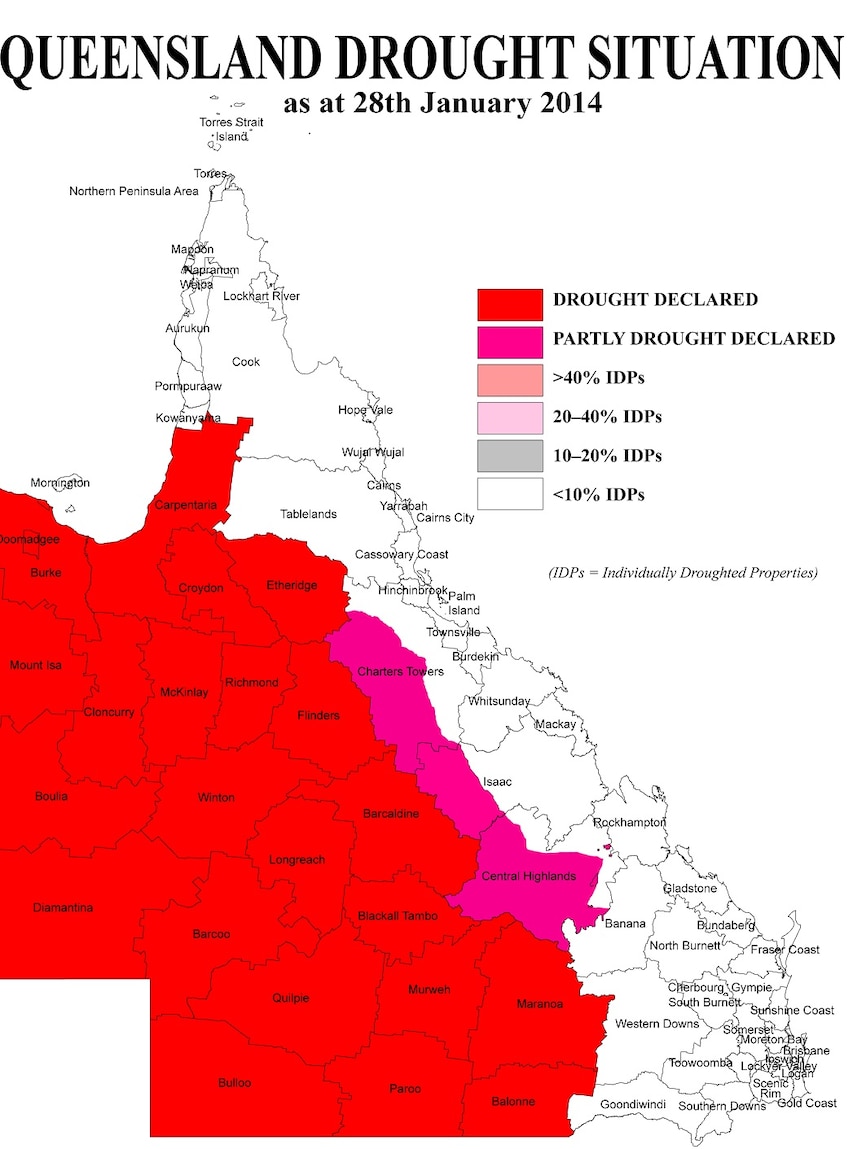 Queensland's drought situation