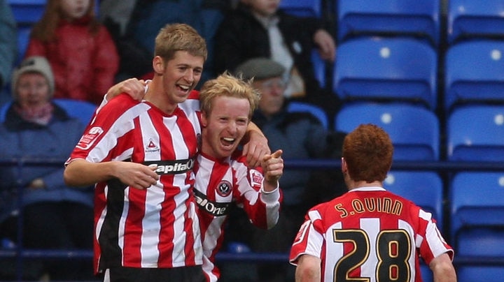 Up and downs... Carney endured a rocky stay at Sheffield United.