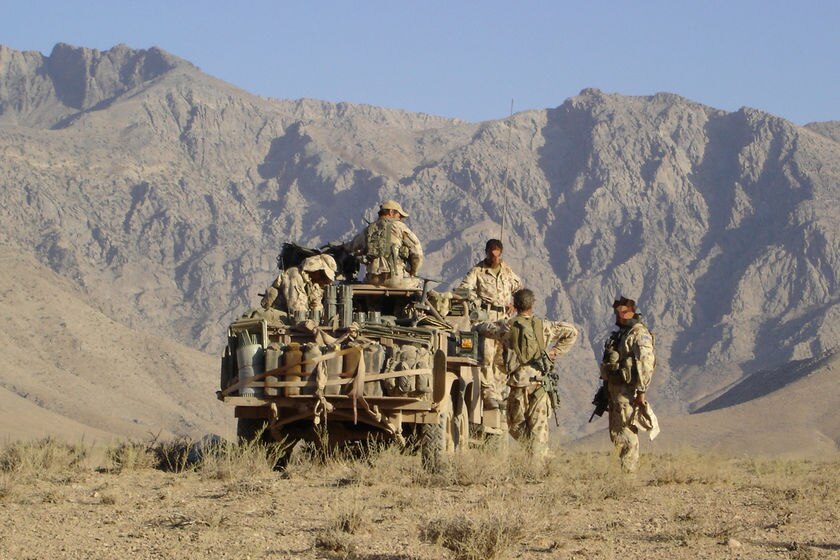 Australian special forces soldiers in Afghanistan