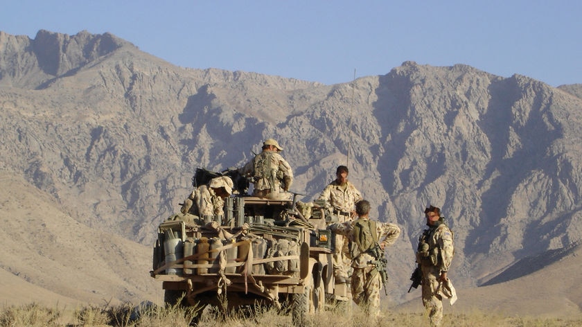 Australian special forces soldiers in Afghanistan