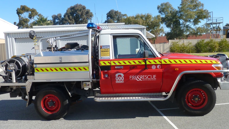 DFES fire truck