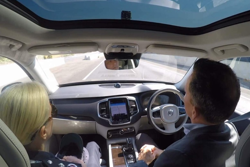 Driverless car on Southern Expressway