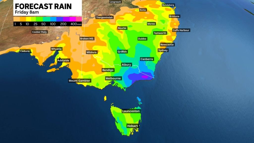 Widespread rain to come to the south-east next week - ABC News