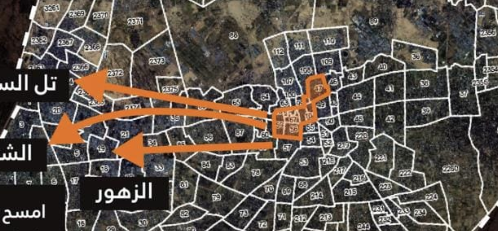 IDF Map on 14th of December