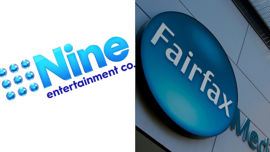 Composite of Nine Entertainment Co and Fairfax logos