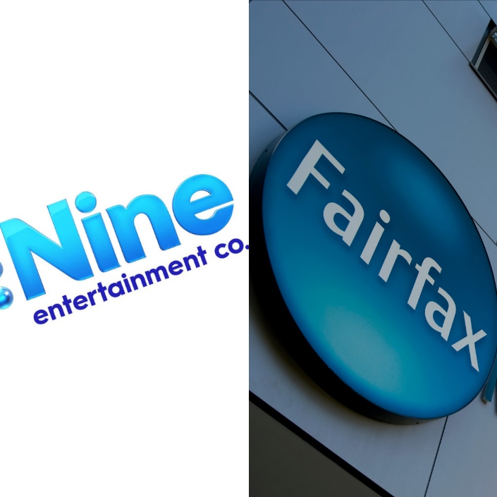 Composite of Nine Entertainment Co and Fairfax logos