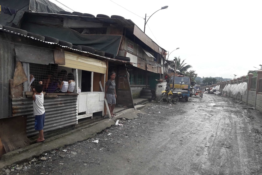 A community which hosts families of waste-pickers.