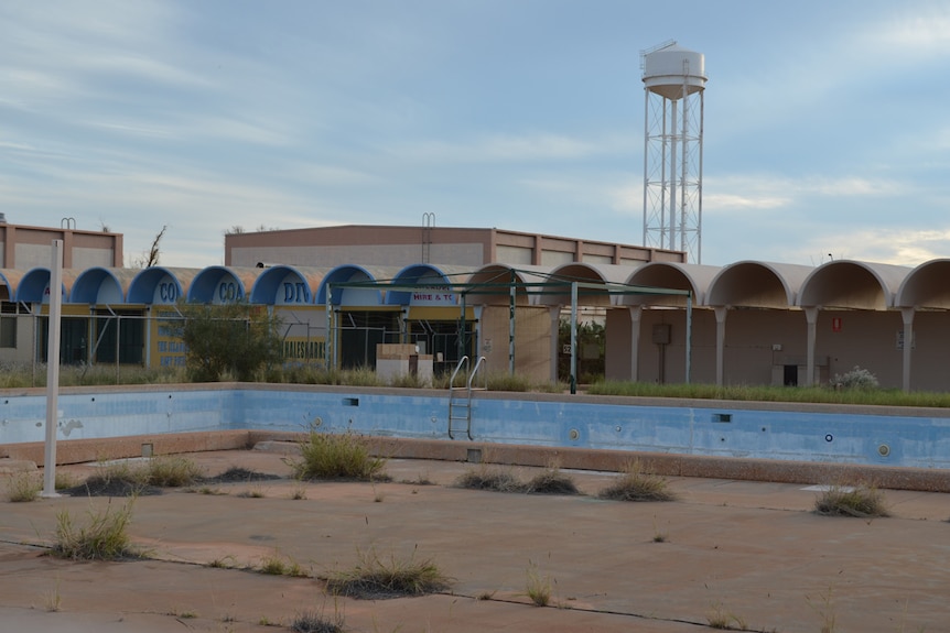 Deserted pool