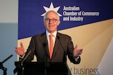 Prime Minister Malcolm Turnbull speaking at an ACCI function on Wednesday 19 April 2017.