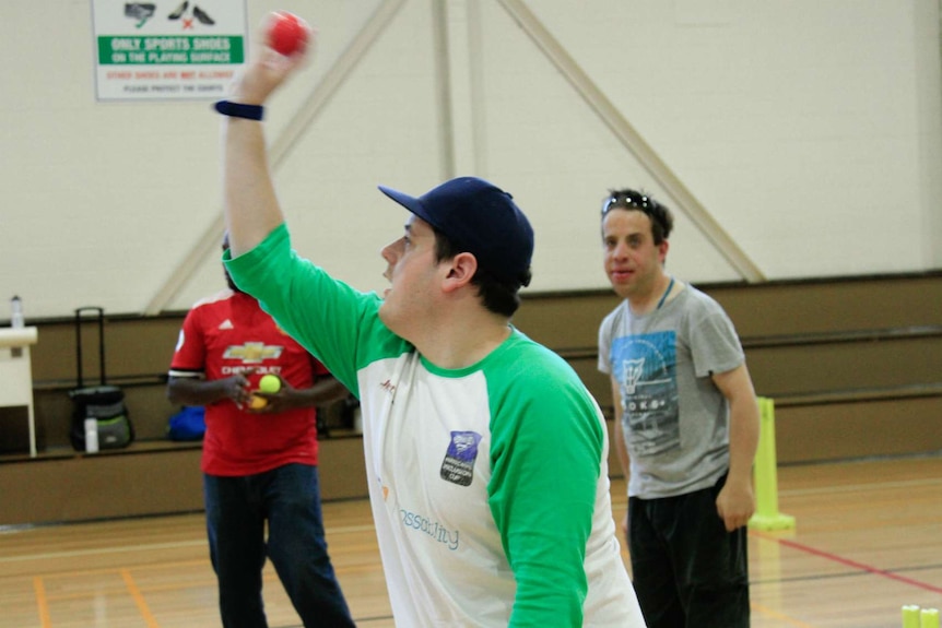 Young players take part in the Hurricane Inclusion Cup in Hobart, Tasmania.