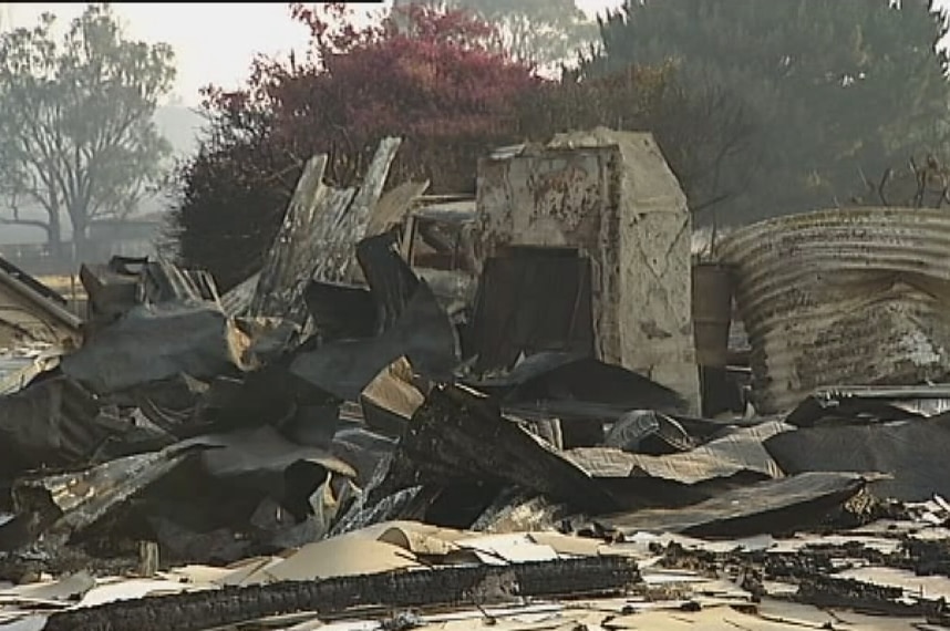 The Gippsland fires destroyed 22 properties