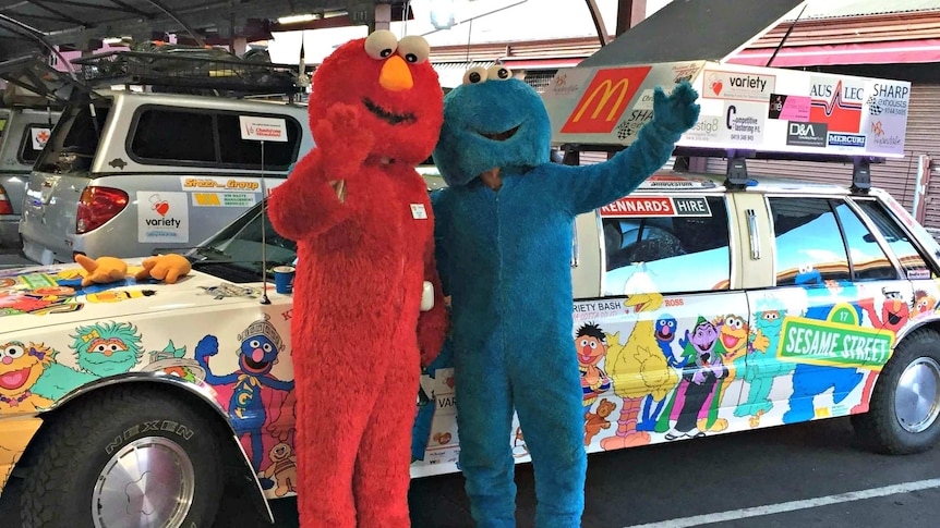 Sesame Street Variety Bash car