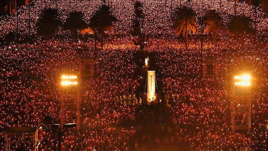 Hong Kong vigil