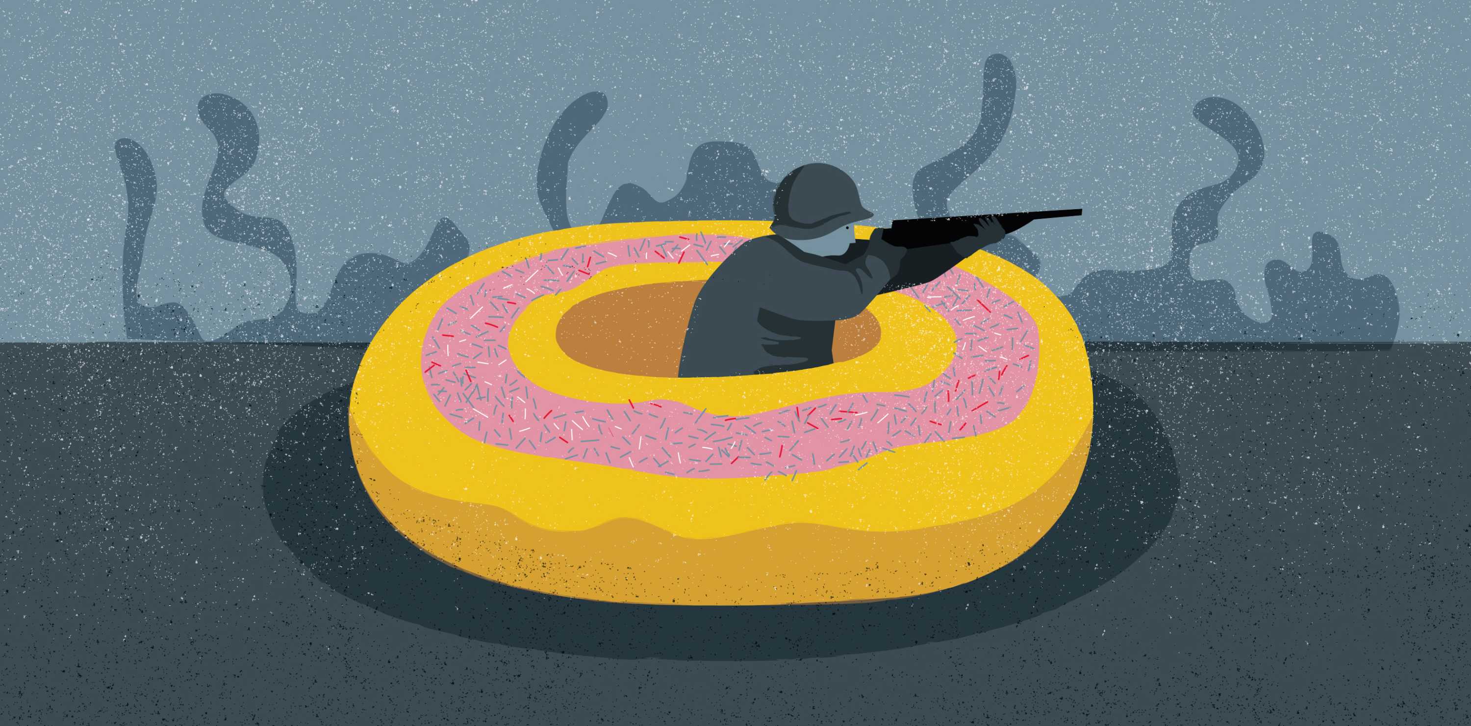 The Doughnut — the delicious treat that makes war more palatable for the American people