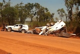 Elderly pair crash on outback NT road
