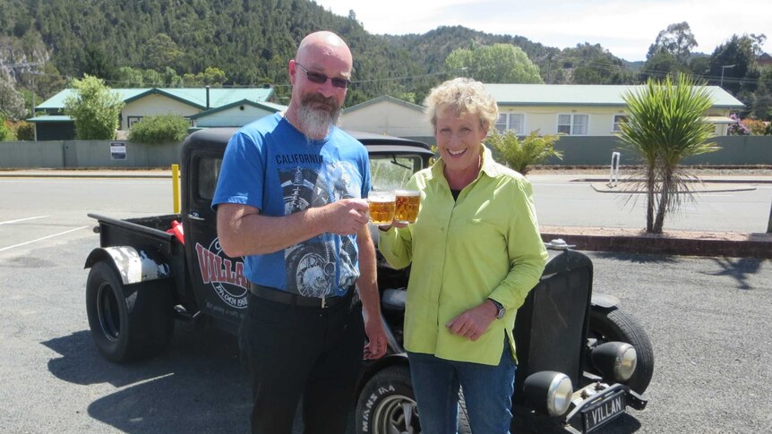 Back Roads presenter Heather Ewart with Darren Stewart in Queenstown