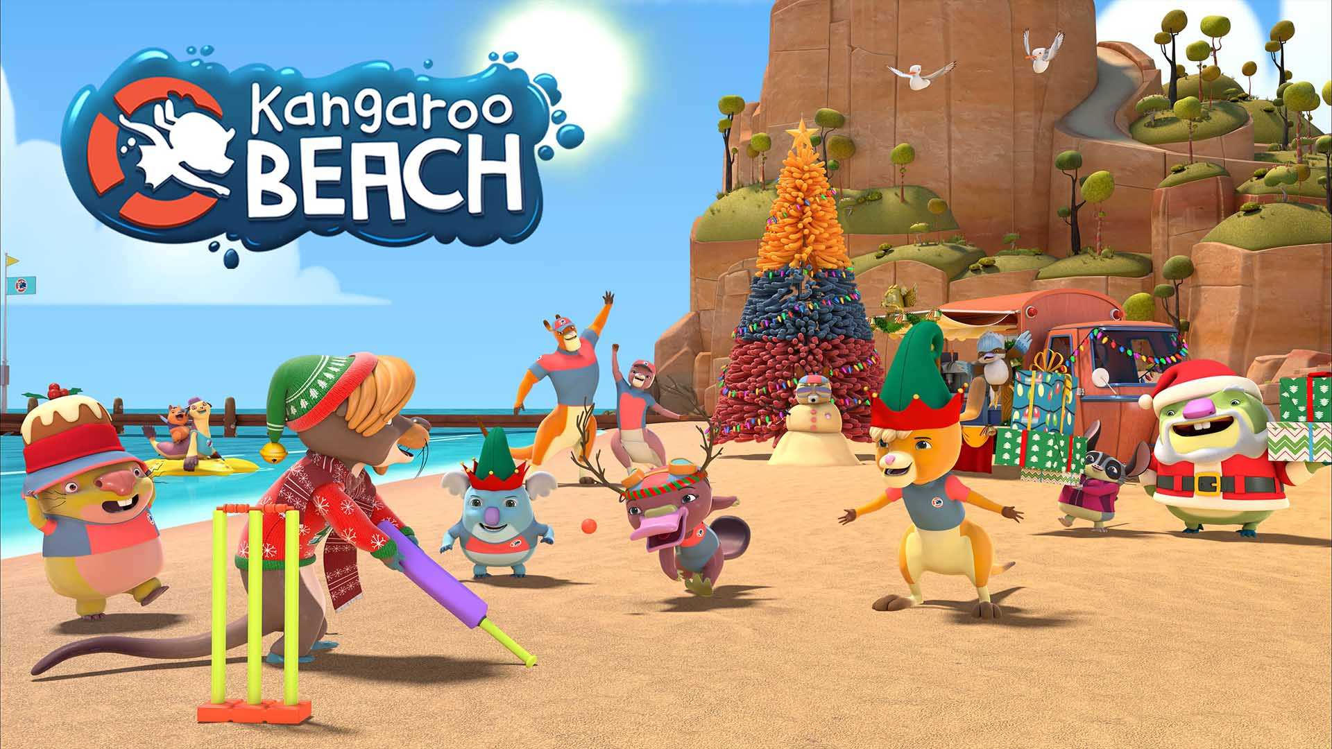 Kangaroo Beach Colour Kangaroo Beach ABC Kids