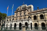 A shot of Queensland Parliament House.
