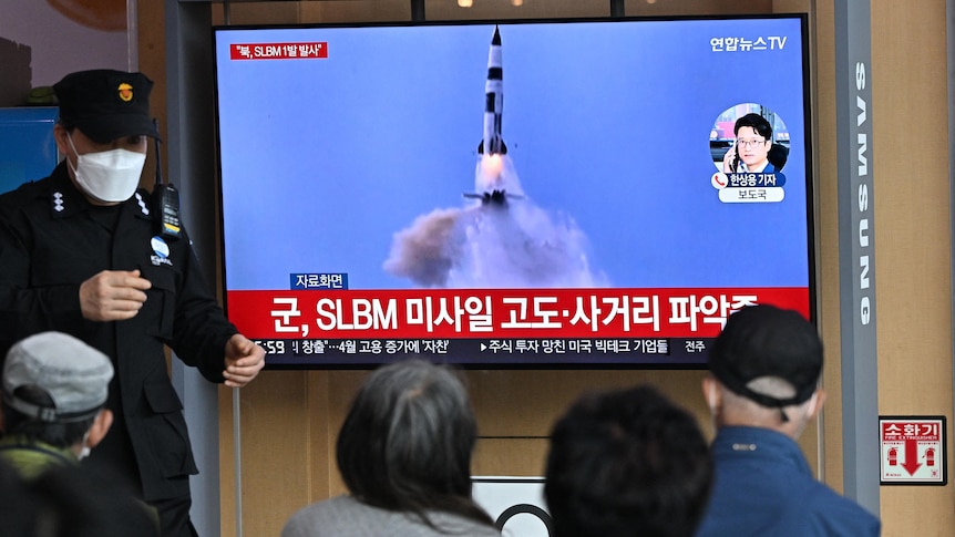 South Korea accuses North Korea of launcing ballistic missile from submarine in 15th test of 2022 – ABC News
