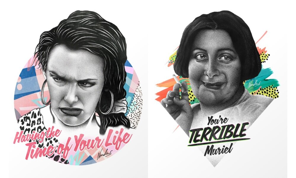 Muriel S Wedding Inspires Pop Art Exhibition By Brisbane Artist Nordacious Abc News