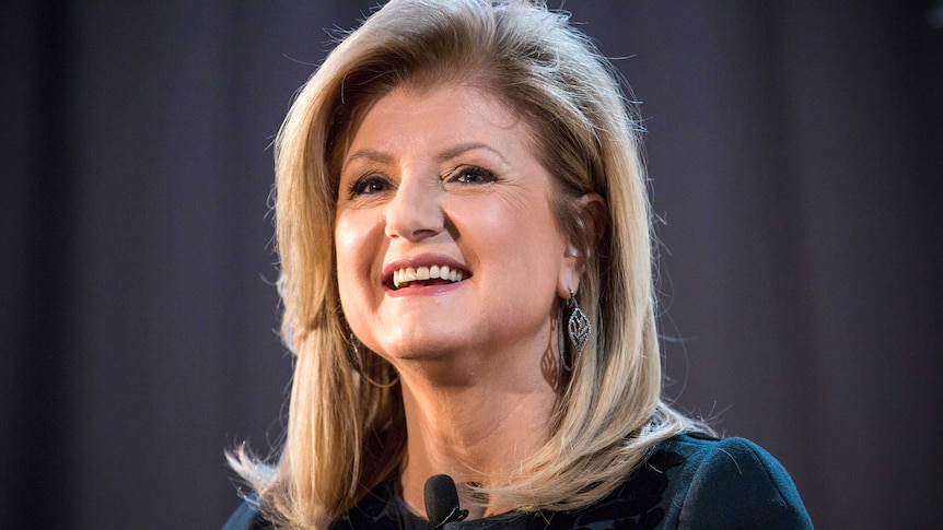 Arianna Huffington, editor in chief of the Huffington Post