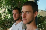 Lucas Cawte (left) has been charged with the murder of his twin Jake.