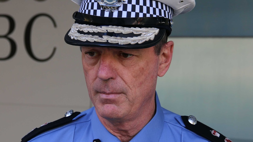 WA Police commissioner Karl O'Callaghan.